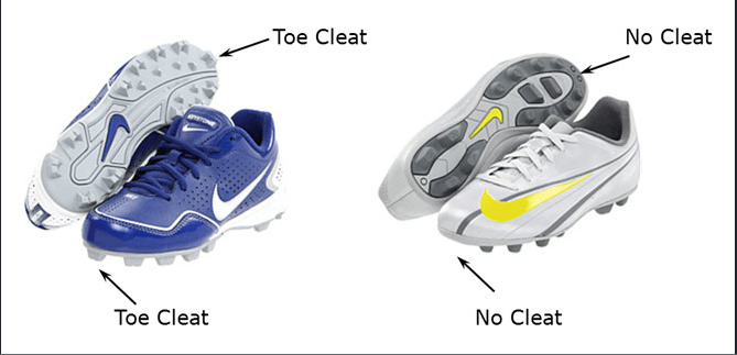 using football cleats for soccer